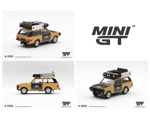 Mini GT 1:64 Range Rover 1981 Camel Trophy Sumatra H.Fischer & W.Bays - GT Hobby Store