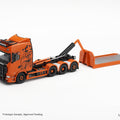 Mini GT 1/64 Scania 770S B8x4NA Hooklift Flatbed Orange - GT Hobby Store