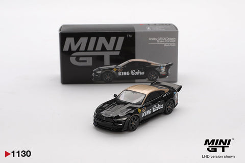 Mini GT 1:64 Shelby GT500 Dragon Snake Concept – Black/Gold - Limited Edition - GT Hobby Store