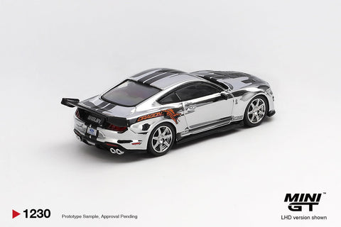 Mini GT 1:64 Shelby GT500 Dragon Snake Concept – Chrome Silver – Limited Edition - GT Hobby Store
