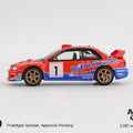 Mini GT 1:64 Subaru Impreza WRC97 1 1999 DRM Champion - GT Hobby Store