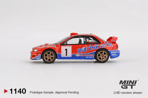 Mini GT 1:64 Subaru Impreza WRC97 1 1999 DRM Champion - GT Hobby Store