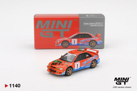 Mini GT 1:64 Subaru Impreza WRC97 1 1999 DRM Champion - GT Hobby Store