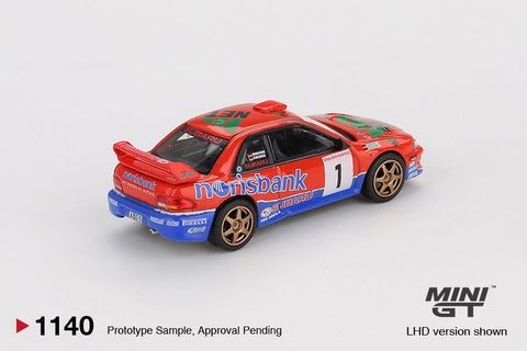Mini GT 1:64 Subaru Impreza WRC97 1 1999 DRM Champion - GT Hobby Store