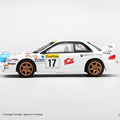 Mini GT 1:64 Subaru Impreza WRC98 17 1999 Rally Monte-Carlo – White - GT Hobby Store