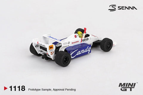 Mini GT 1:64 Toleman TG184 19 Ayrton Senna 1984 Monaco Grand Prix 2nd Place - GT Hobby Store