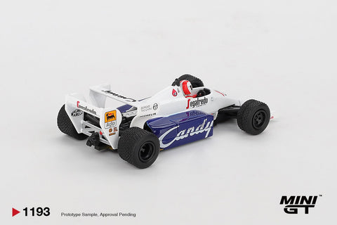 Mini GT 1:64 Toleman TG184 20 Johnny Cecotto 1984 Monaco Grand Prix - GT Hobby Store