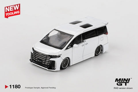 Mini GT 1:64 Toyota Alphard 40 KUHL – White - GT Hobby Store