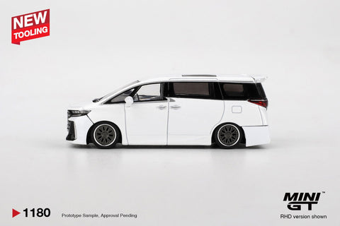 Mini GT 1:64 Toyota Alphard 40 KUHL – White - GT Hobby Store