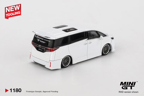 Mini GT 1:64 Toyota Alphard 40 KUHL – White - GT Hobby Store