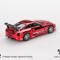 Mini GT 1:64 Toyota Supra (A80) Top Secret GT-300 Top Secret – Red Chrome - GT Hobby Store
