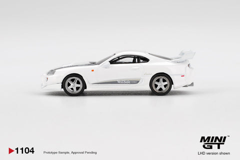 Mini GT 1:64 Toyota Supra VeilSide Combat V - I – White - GT Hobby Store
