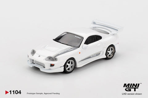 Mini GT 1:64 Toyota Supra VeilSide Combat V - I – White - GT Hobby Store