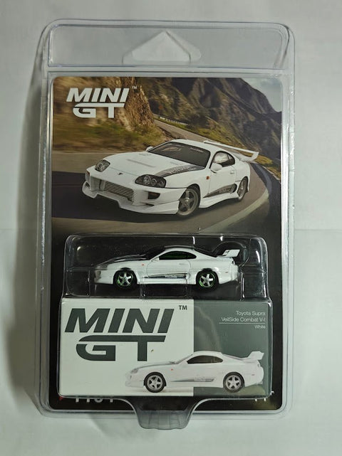 Mini GT 1:64 Toyota Supra VeilSide Combat V-I – White - GT Hobby Store