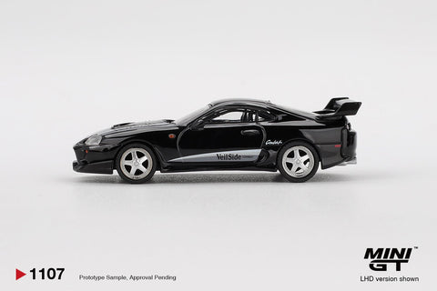 Mini GT 1:64 Toyota Supra VeilSide Combat V - II – Black - GT Hobby Store