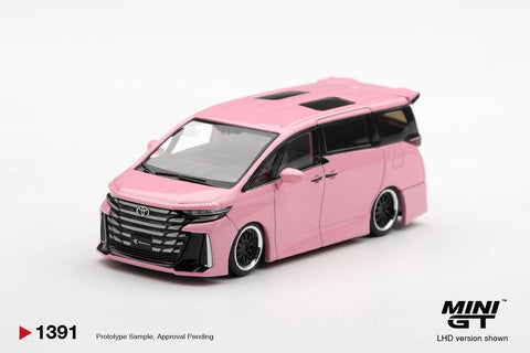 Mini GT 1/64 Toyota Vellfire 40 KUHL Metallic Pink - GT Hobby Store