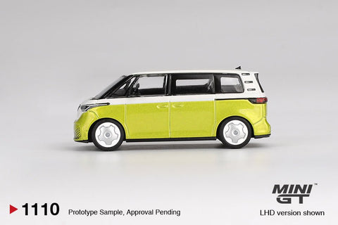 Mini GT 1:64 Volkswagen ID. Buzz – Candy White / Pomelo Yellow - GT Hobby Store