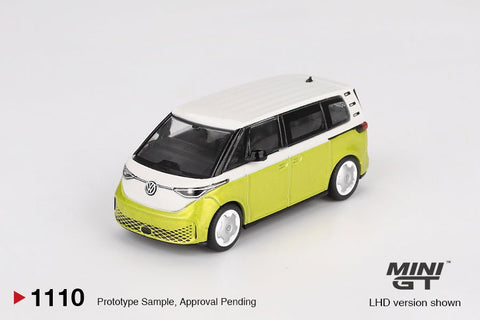 Mini GT 1:64 Volkswagen ID. Buzz – Candy White / Pomelo Yellow - GT Hobby Store