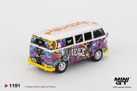Mini GT 1:64 Volkswagen T1 Microbus Mizu Design - GT Hobby Store