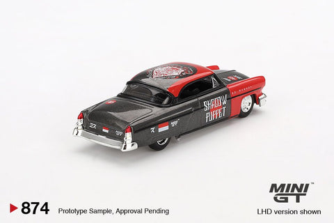 Mini GT x Mizu Diecast 1:64 Lincoln Capri Hot Rod 1954 “Shadow Puppet” Limited Edition - GT Hobby Store