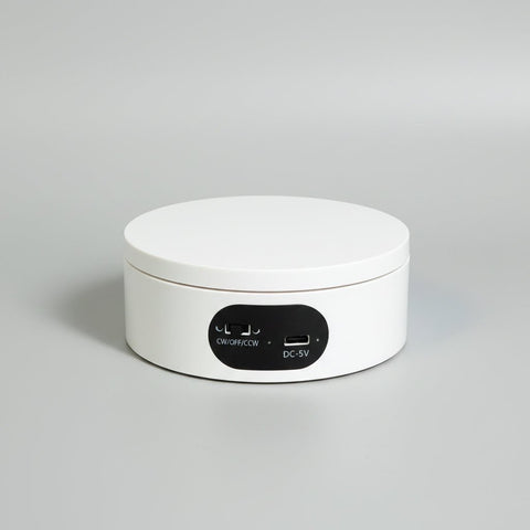 Mini Turntable Display 4.75" (White) - GT Hobby Store