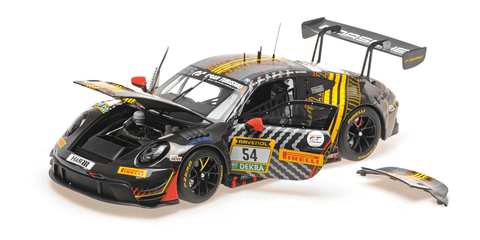 Minichamps 1/18 Porsche 911 GT3R - Dinamic GT-team - Buus-Hartog-Sturm-Cairoli - 3rd Place 24h Nurburgring 2025 - GT Hobby Store