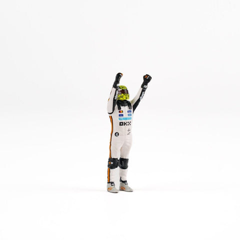 Minichamps 1/43 McLaren Formula 1 Team MCL39 - Lando Norris - Winner Monaco GP 2025 w/ Figurine, Position Board and Pitboard - GT Hobby Store