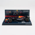 Minichamps 1/43 Oracle Red Bull Racing RB20 - Max Verstappen - Winner Brazil GP 2024 w/ Figurine and Position Board - GT Hobby Store