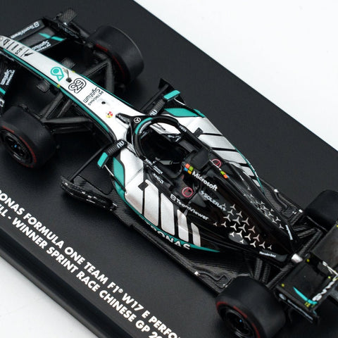 Minichamps 1/64 Mercedes-AMG Petronas Formula One Team W17 - George Russell - Winner Sprint China GP 2026 - GT Hobby Store