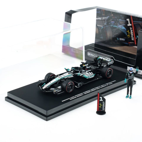 Minichamps 1/64 Mercedes-AMG Petronas Formula One Team W17 - George Russell - Winner Sprint China GP 2026 - GT Hobby Store