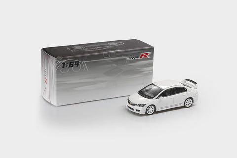 Modelmodel 1/64 Honda Civic Type-R FD2 2009 White - GT Hobby Store
