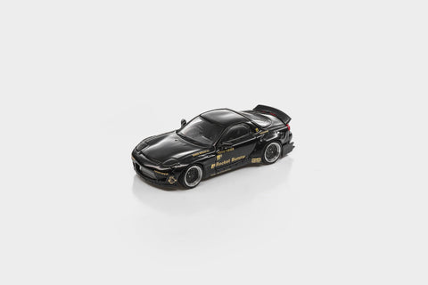 Modelmodel 1/64 Mazda RX7 FD Rocket Bunny Black - GT Hobby Store