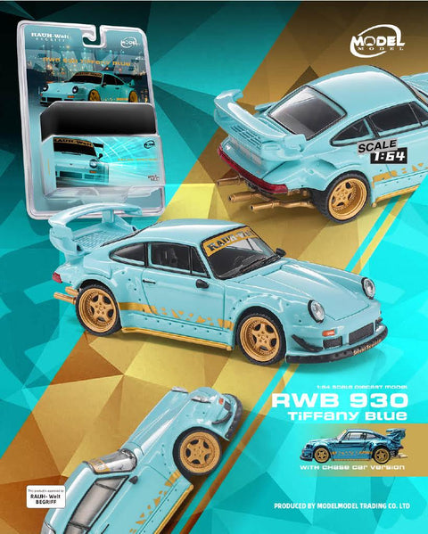 Modelmodel 1/64 RWB 930 Tiffany Blue - GT Hobby Store