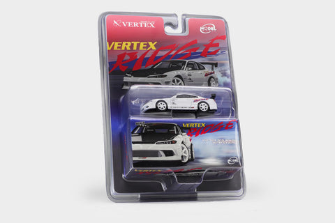 Modelmodel 1/64 Vertex S15 White with GT Wing - GT Hobby Store