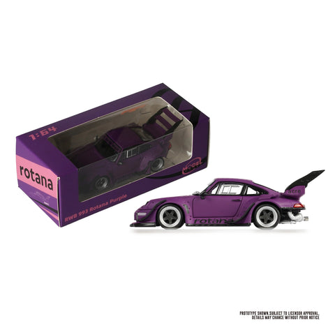 Modelmodel64 1/64 RWB 993 Rotana Purple - GT Hobby Store