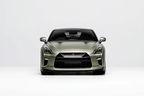 Motorhelix 1/18 Nissan GT-R (R35) Track Edition Engineered by Nismo T-Spec 2022 Millennium Jade Limited to 599 Units - GT Hobby Store