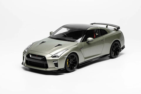 Motorhelix 1/18 Nissan GT-R (R35) Track Edition Engineered by Nismo T-Spec 2022 Millennium Jade Limited to 599 Units - GT Hobby Store
