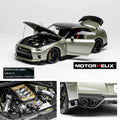 Motorhelix 1/18 Nissan GT-R (R35) Track Edition Engineered by Nismo T-Spec 2022 Millennium Jade Limited to 599 Units - GT Hobby Store
