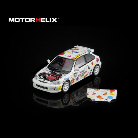 Motorhelix 1/64 Honda Civic Type R (EK9) Children‘s Day Limited Edition - GT Hobby Store