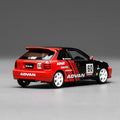 Motorhelix 1/64 Honda Civic Type R (EK9) Red-Black Livery - GT Hobby Store