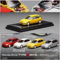 Motorhelix 1/64 Honda Civic TYPE R (EK9) - Sunlight Yellow Limited to 799 Pcs - GT Hobby Store