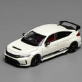 Motorhelix 1/64 Honda Civic Type R (FL5) HKS Championship White - GT Hobby Store