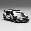 Motorhelix 1/64 Honda Civic Type R (FL5) HKS Matte Black - GT Hobby Store
