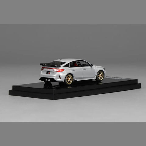 Motorhelix 1/64 Honda Civic Type R (FL5) Supersonic Grey With RiIA Wheels - GT Hobby Store