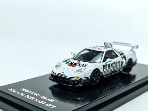 Motorhelix 1/64 Honda NSX-R GT X Pennzoil Limited (Minicarshop Exclusive) - GT Hobby Store