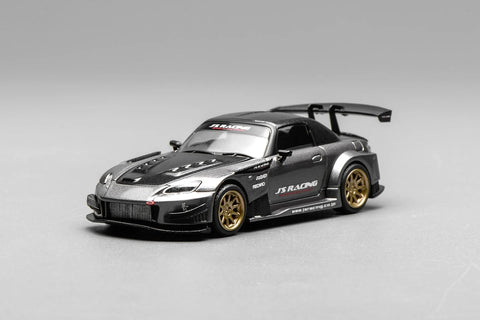 Motorhelix 1/64 Honda S2000 J‘s Racing Moon Rock Metallic - GT Hobby Store