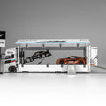 Motorhelix 1/64 LB Trucks UD Quon Cargo Truck - Athlete White - GT Hobby Store