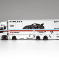 Motorhelix 1/64 LB Trucks UD Quon Cargo Truck - Athlete White - GT Hobby Store