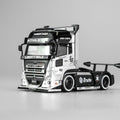 Motorhelix 1/64 LB Trucks UD Quon Head - Black & Silver - GT Hobby Store