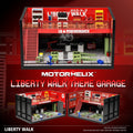 Motorhelix 1/64 Liberty Walk (Red/Black) Garage Diorama - GT Hobby Store